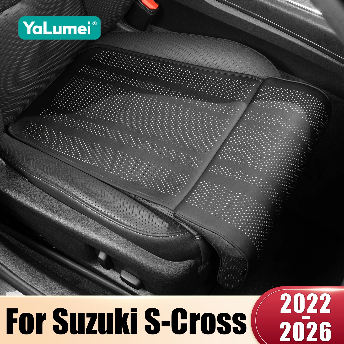 

For Suzuki S-Cross Scross MK3 2022 2023 2024 2025 2026 Hybrid Car Seat Leg Support Extension Mat Cushion Footrest Breathable Pad