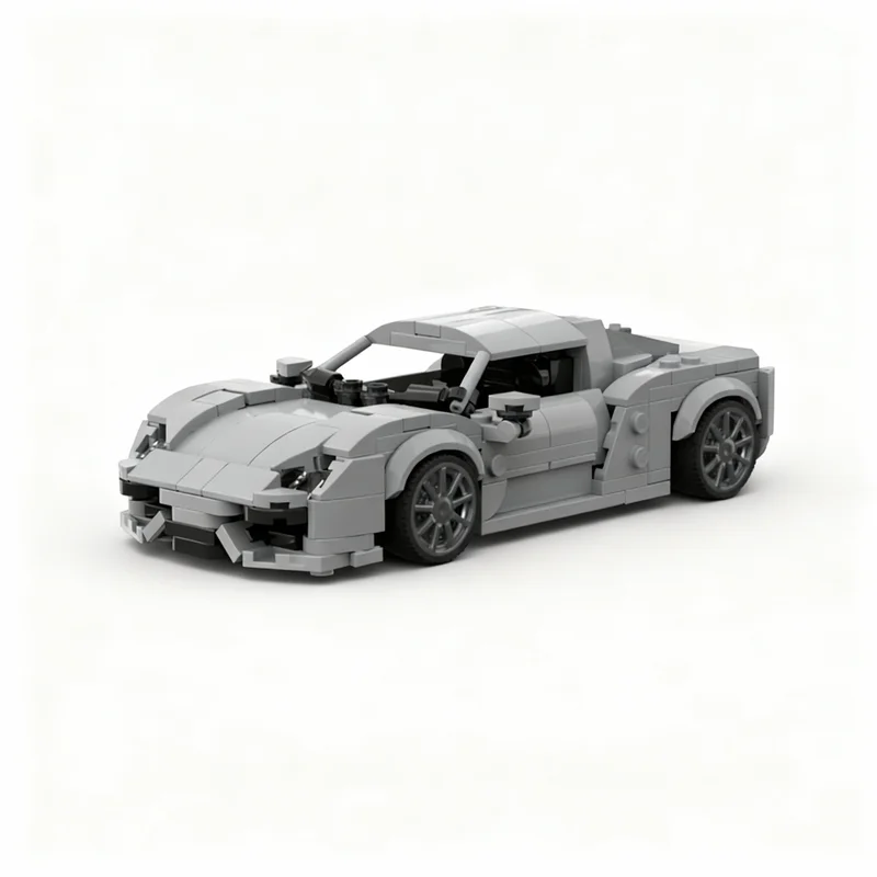 

384PCS MOC City Champions Super Car Sports 918 Spyder Model Technology DIY Creative Assembly Bricks Display Birthday Gift Home