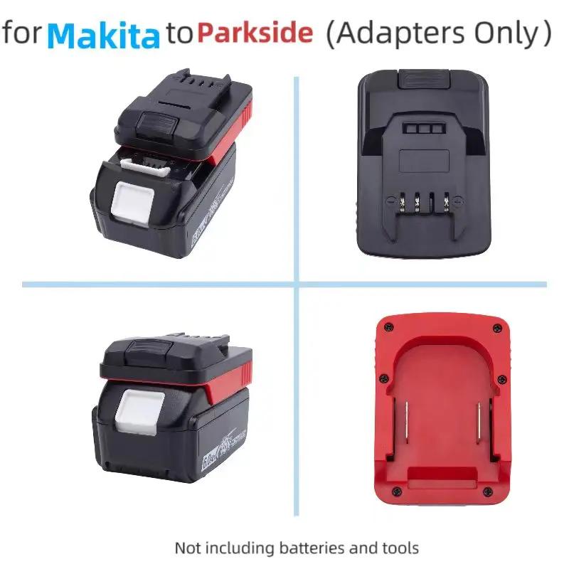 Imagem -04 - Adaptador de Bateria para Makita Parkside Conversor de Lítio para Ferramentas sem Escova Makita Parkside Apenas Adaptador