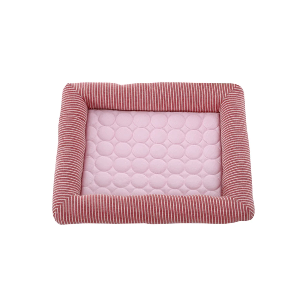 

Ice Silk Cat Nest Pad Pet Cushion for Dogs Washable Detachable Cool Design Summer Play House Lovely Pets Home Decor