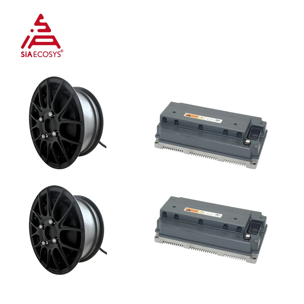QS MOTOR 12-Inch 5000W 72V 90kph Dual Wheel Hub Motor Electric Car Conversion Kit New Condition for Electric ATV and CarsAR