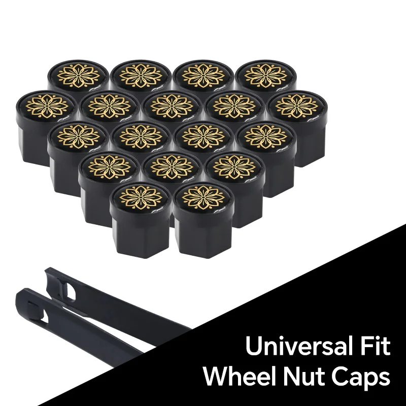 

20PCS Tyre Nuts Cap For Ford F-150 Ranger Explorer Bronco Maverick Mustang Mach-E Car Wheel Caps Bolts Tyre Nuts Cap