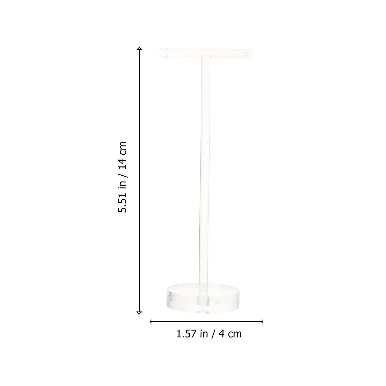 

1pc Acrylic Earring Display Rack Jewelry Organizer Stand for Storage Decoration Earring Holder for Boutiques Home Use
