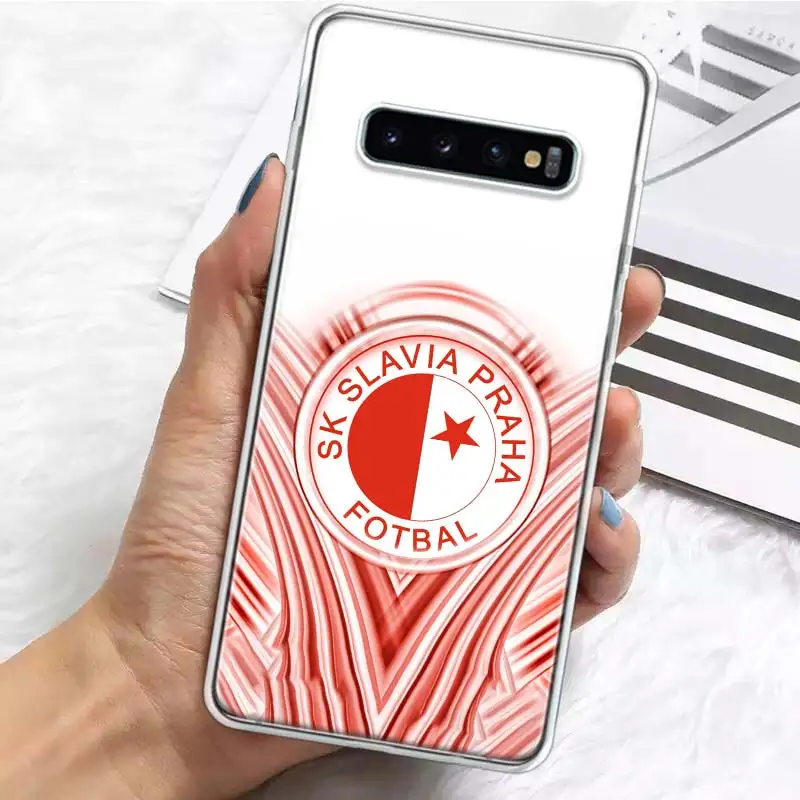 Sk Slavia Praha Czech Republic Phone Case For Samsung A15 A25 A35 A55 A05S A03 A03S A04 A04S A13 A14 A23 A24 A33 A34 A53 A54 A