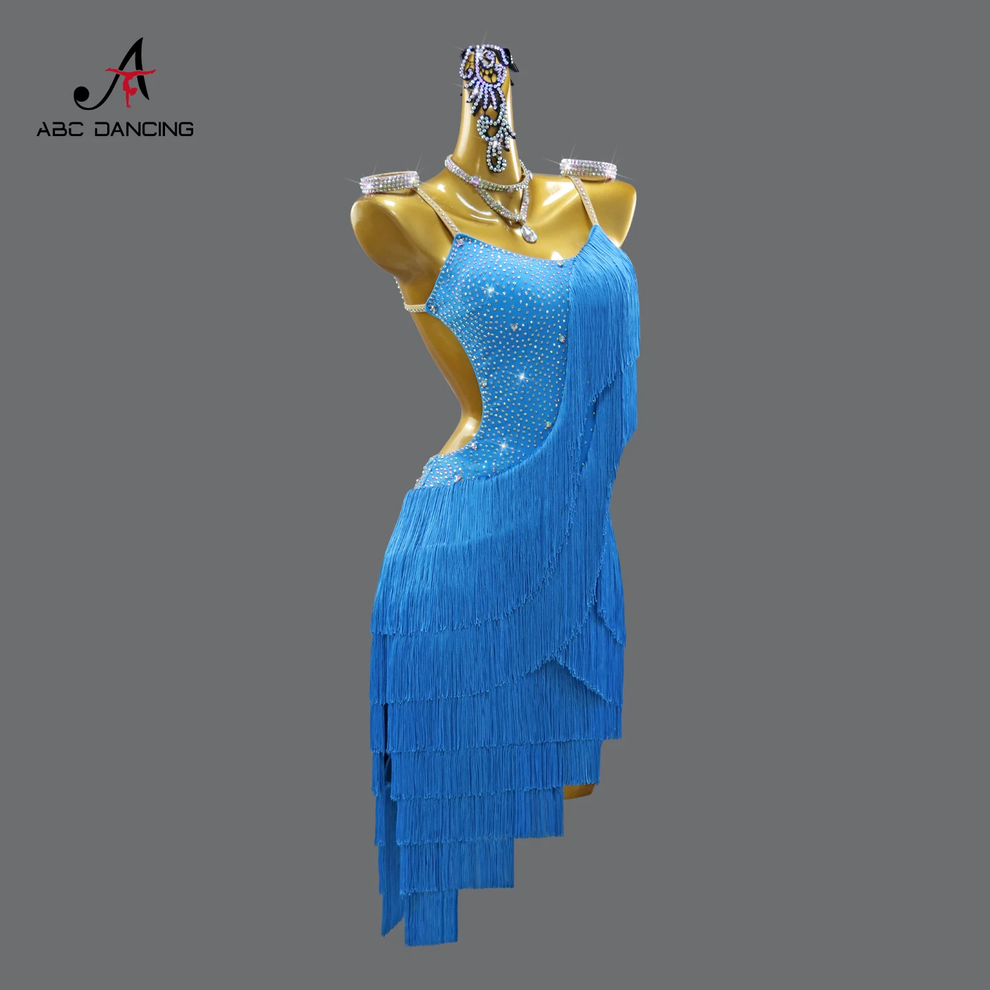 فستان رقص نسائي لاتيني بدلة جديدة لقاعة الرقص للأطفال 2025 ملابس رقص للحفلات النسائية تنورة الفتيات المنافسة زي السامبا الأنيق