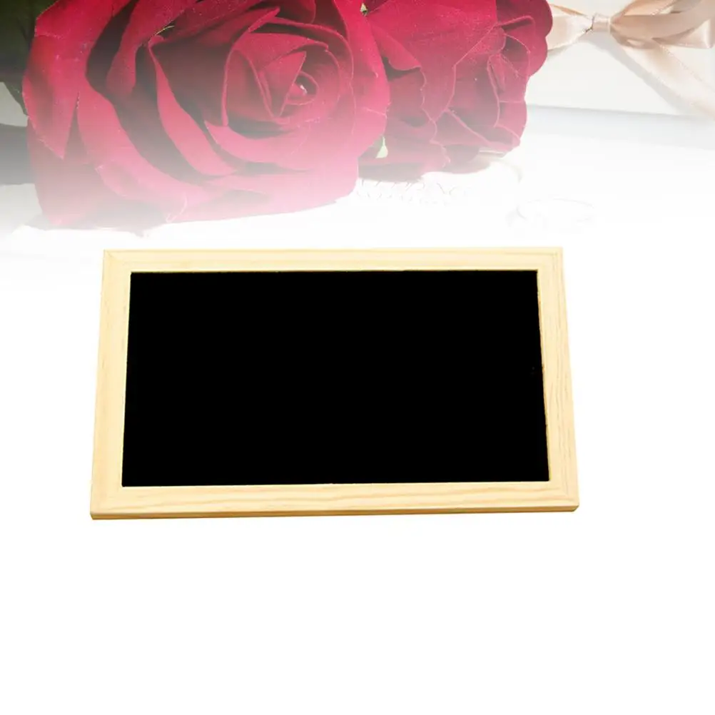 Wall Decor Sign Message Board Hanging Blackboard Display Single Sided Double-sided Chalkboard
