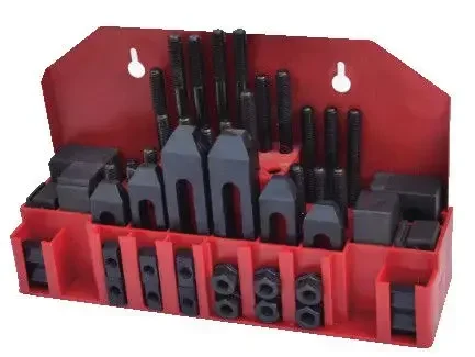 good quality cnc machine tools 58pcs clamping kit set with metal holder