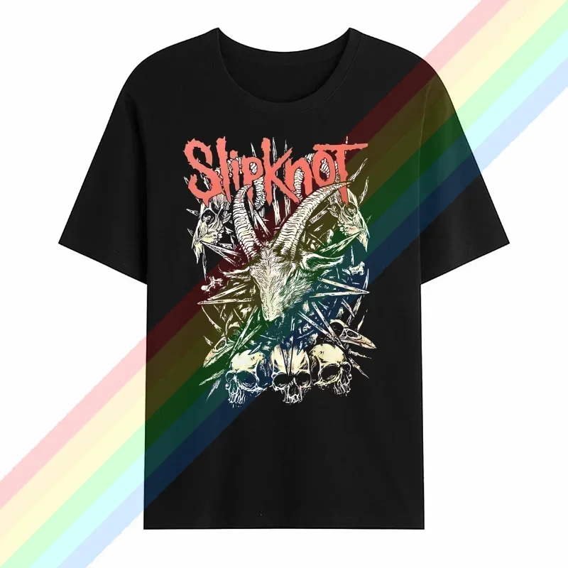 2024 Streetwear Graphic T-shirt T Shirts Slipknots for Men Heavy Metal Tops Prepare for Hell Tour Y2k T-shirt Vintage Oversized