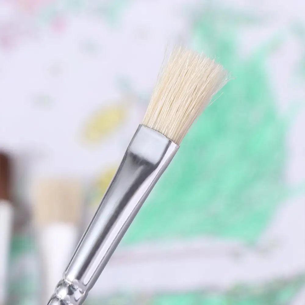 

12 шт., набор кистей из мягкого волокна для кофе, легкая нейлоновая ручка с мягкой ручкой, пластиковая традиционная ручка с крючком для студентов