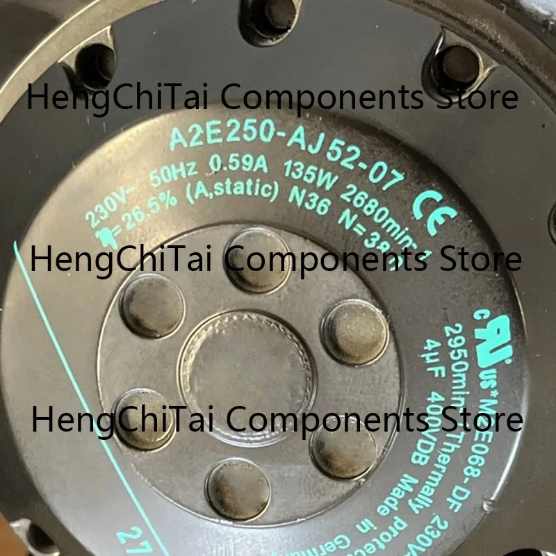 Original A2E250-AJ52-07 230V 50Hz 0.59A 135W Axial flow fan cooling fan A2E250 M2E068-DF