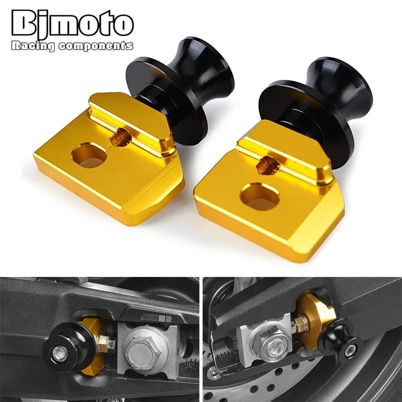 1 Pair Motorcycle Rear Wheel Fork Axle Slider Swingarm Spools Stand Bobbins Pick Up for Honda CB650R CBR650R CBR 650R 2019 2020
