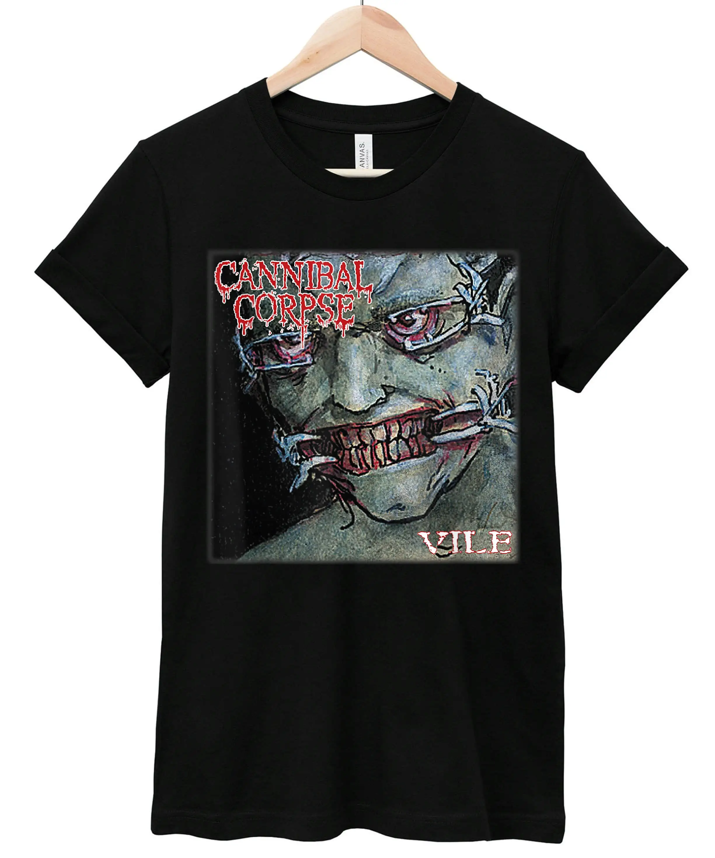 Cannibal Corpse Official Merchandise Vile T shirt B09TX86MJH