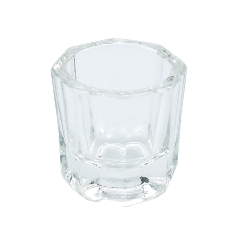 

Миски для смешивания стоматологии, стеклянная тарелка, бытовые восьмиугольные чашки для стоматологической лаборатории, держатель для порошка, контейнер, инструмент для дизайна ногтей, маникюр