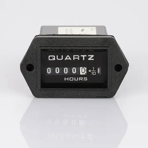 Medidor de horas de motor Digital, DC12-36V, temporizador, instrumento eléctrico para coche, motocicleta, barco marino, césped, camión, Tractor