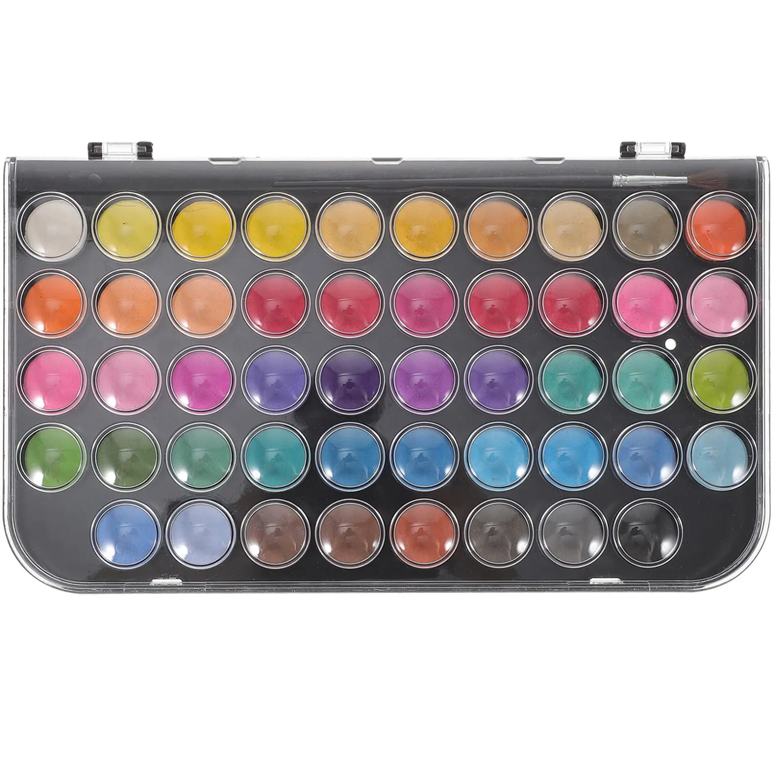 

48 Colors Watercolor Paint Set Portable Powder Pigment Kit Painting Supplies Washable Kids Student Teacher Craft DIY