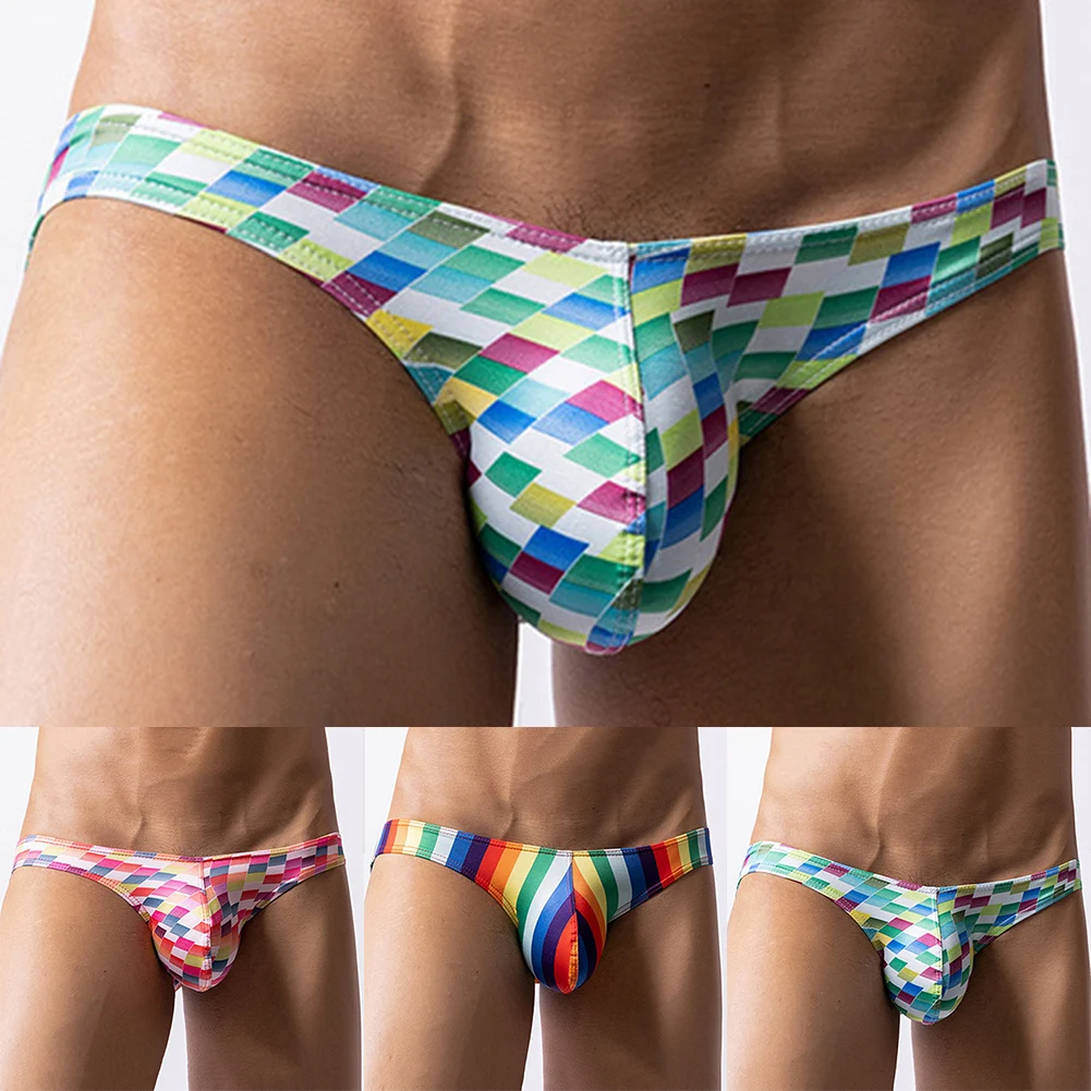 Body bielizna bielizna z niską talią mężczyźni M ~ 2XL majtki etui z nadrukiem seksowny cały sezon Spandex piękny stylowy