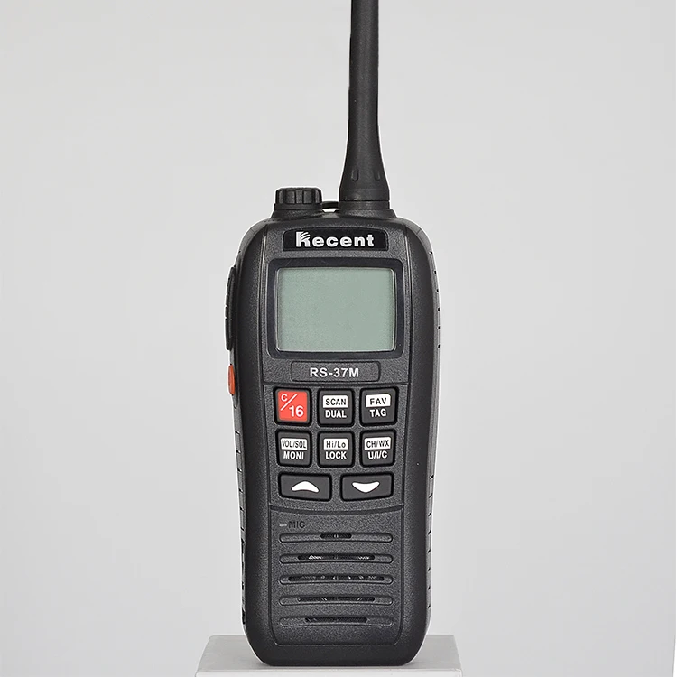 低価格 RS-37M トランシーバー プロフェッショナル ハンドヘルド VHF マリン ラジオ USB 充電付き