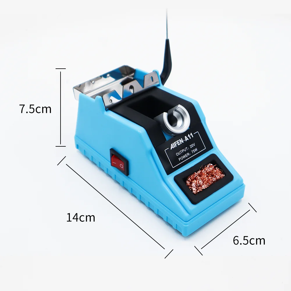 AIFEN A11 Estación de soldadura USB, Compatible con punta de soldador Original 210, Control de temperatura, estación de retrabajo de soldadura