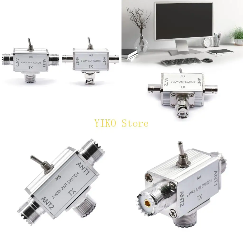 

K32C Professional Antennas Selectors Переключатели 1 вход 2 вывод, так что 239 BNC 100W передача