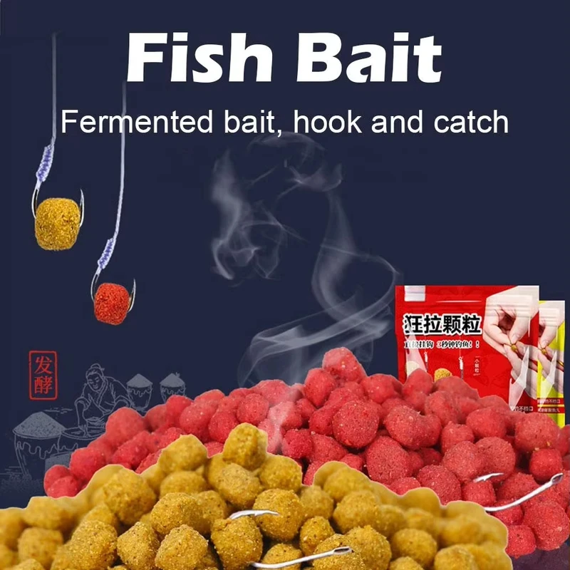 1 paquete - Cebo concentrado para peces, apto para carpas, carpas amarillas, arenque, branzos, tilapia - Potenciador de cebo para pesca