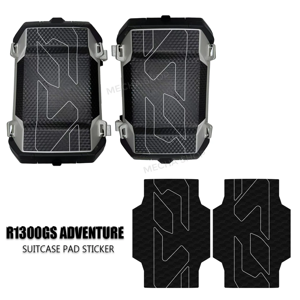 

For R1300GS ADV GS1300 Adventure Suitcase Pad Stickers Motorcycle Accessories Protection Kit