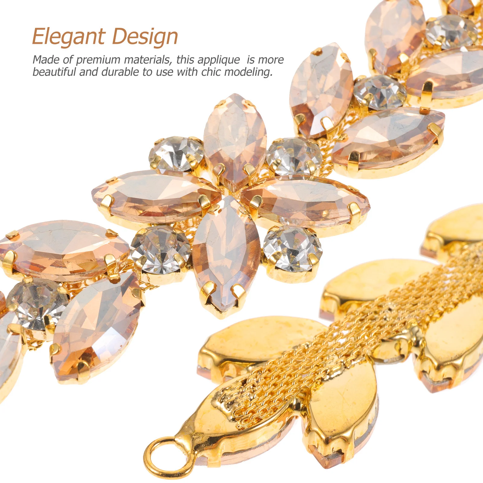 

Glass Rhinestone Applique Diy Decorative Patch For Wedding Sash Belt Dress Shoes Hat Craft Projects Handicraft Sewing