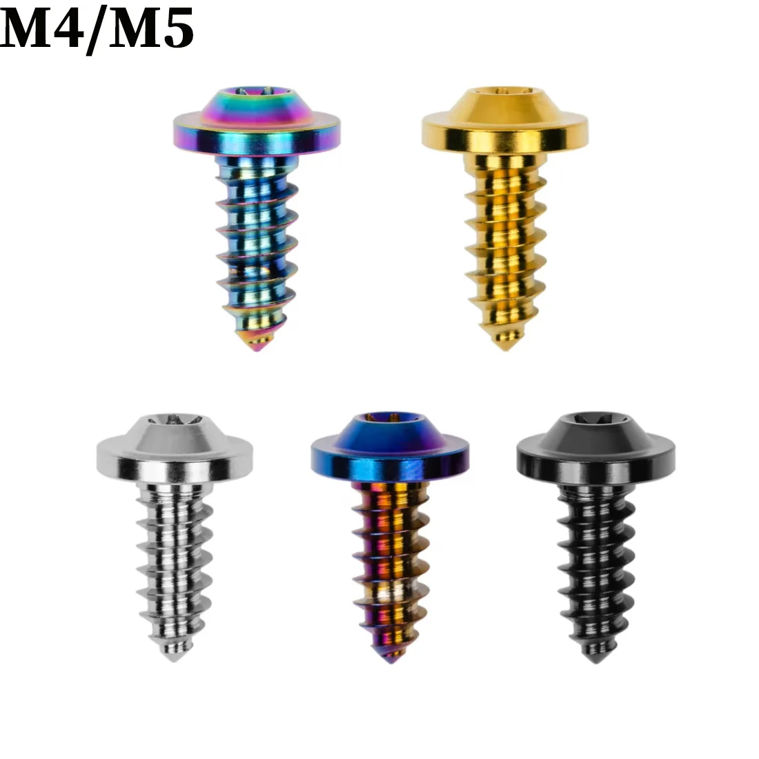 1 Pcs M4/M5 Titaniu…