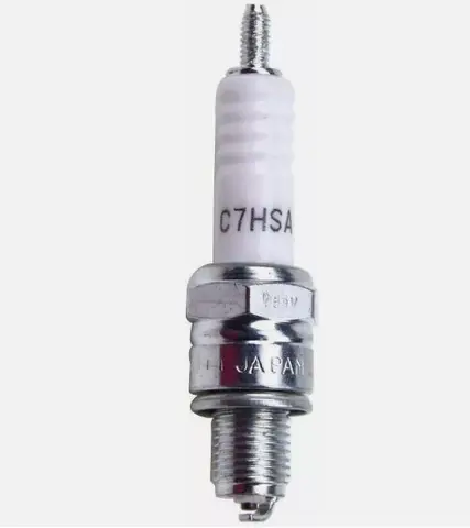 오토바이 점화 플러그 C7HSA, CR7HIX, CR7HSA, A7TC, A6RTC, IUF22, U22FS, 49cc-150cc, Gy6 스쿠터 피트, 더트 바이크, 고 카트, 버기, 2 개