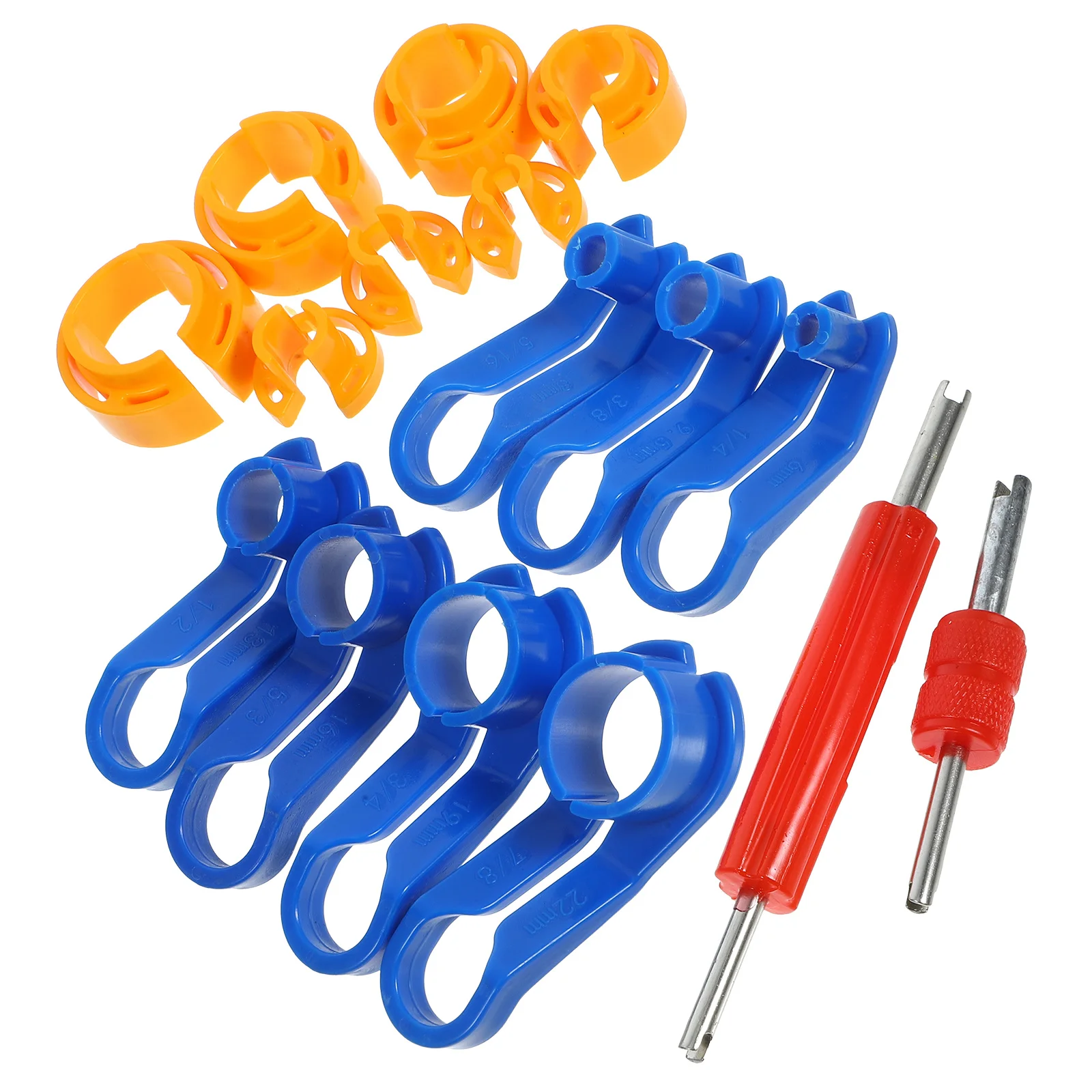 

1 Set Cold Gas Pipe Disconnect Tool Plastic Iron Quick Release For Fuel Line Ac Refrigerant Hose Heater Compatible With Multiple