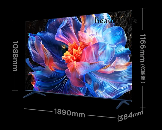 85 inch high definition resolution home large memory flat screen TV