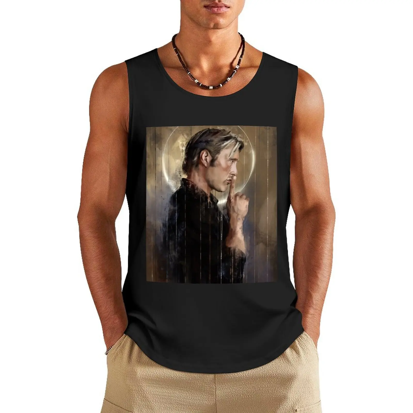 

Be quiet Tank Top sleeveless bodybuilding t-shirt Men's vest