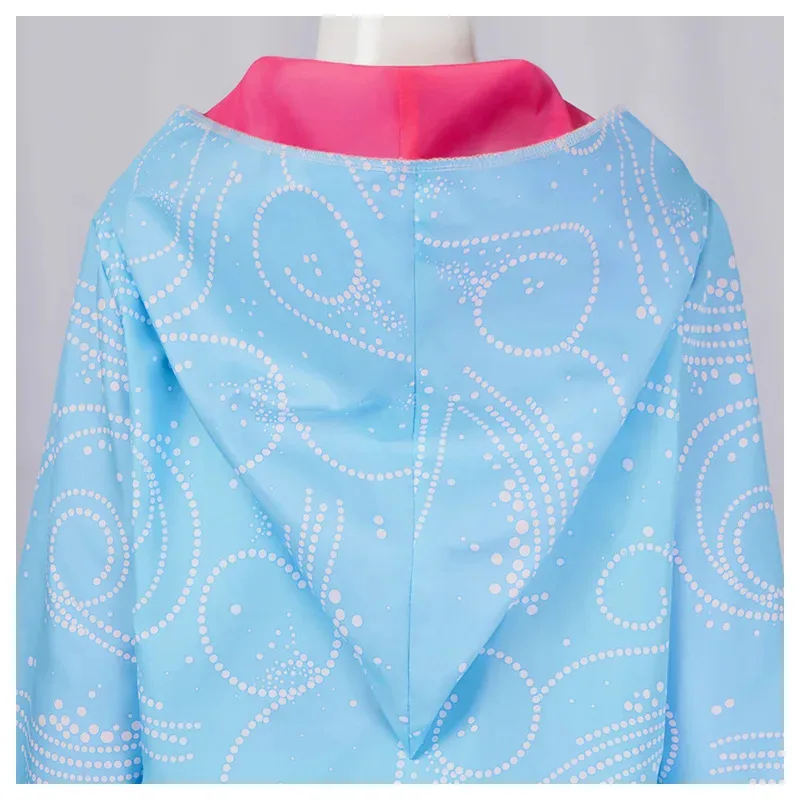 Personaje Cosplay Hada madrina azul rendimiento Halloween mujer Castillo reina carnaval vestido de fiesta sf/1