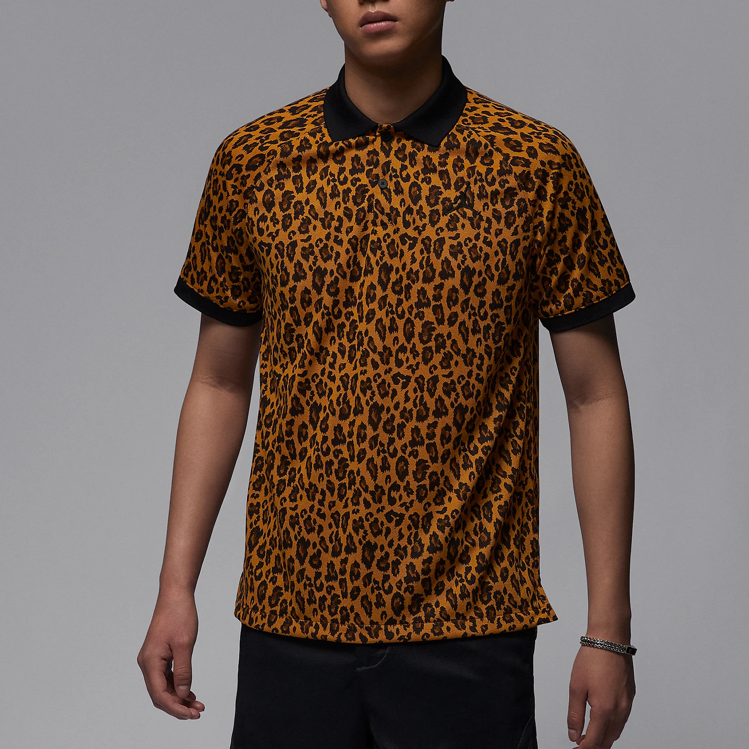 

Nike genuine 2024 New Men's Casual Sport Collar Short Sleeve T-Shirt FN5853-754