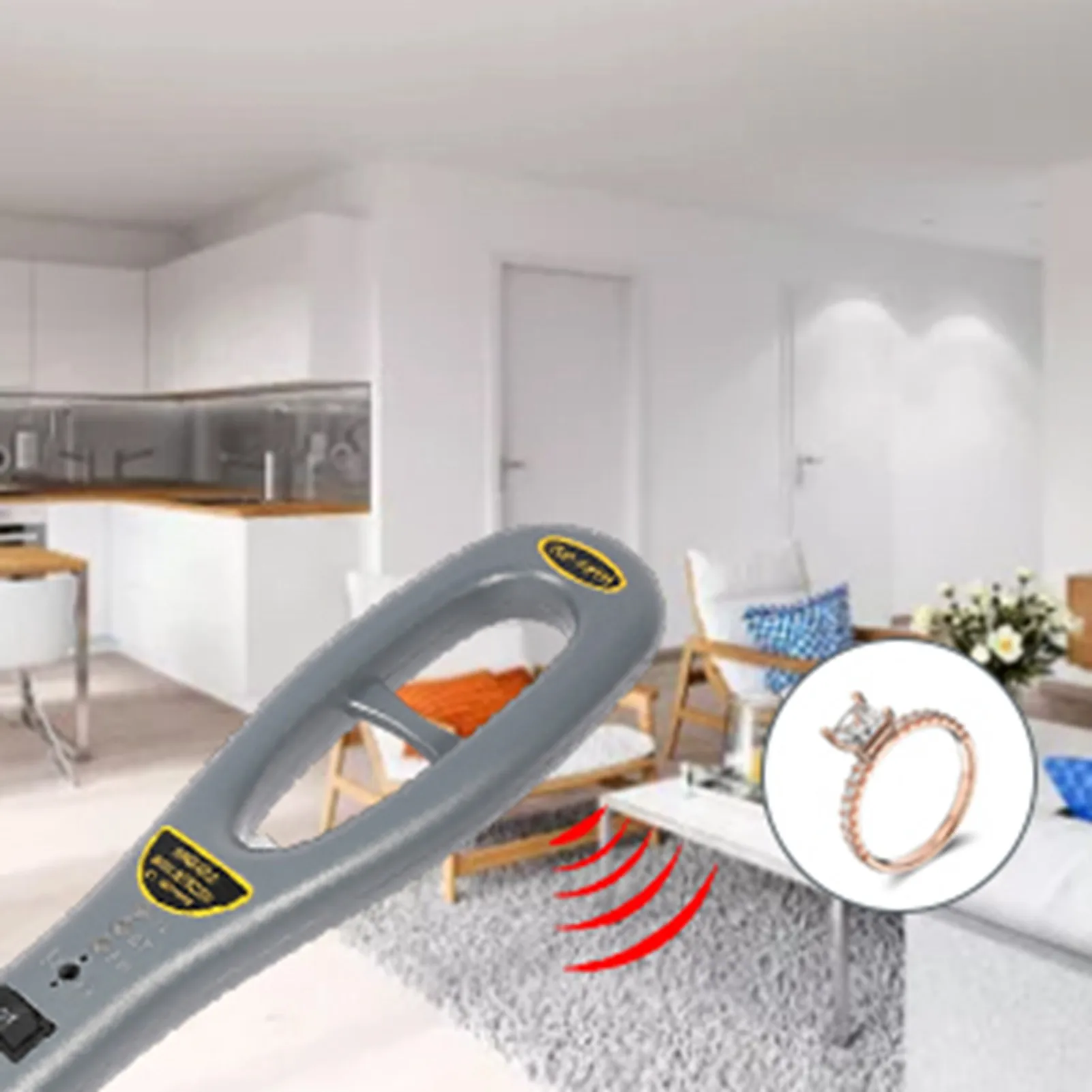 ZK20 1x портативный высокочувствительный портативный охотничий искатель металлосканер детектор легкий вес