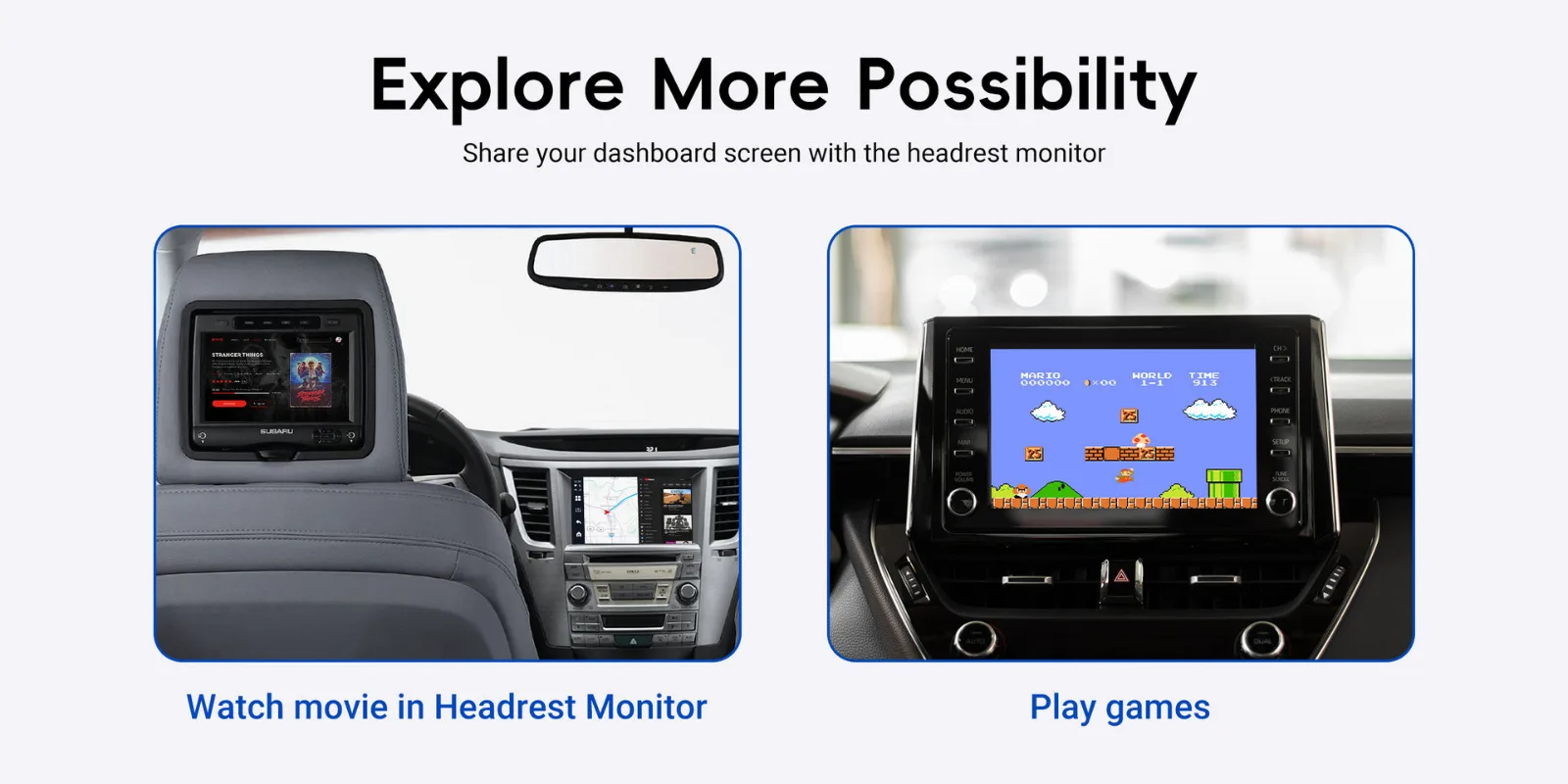 Wired to wireless Car box Car android au