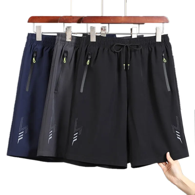 Men's Running Shorts Outdoor Fitness Long-Distance Running Moisture-Wicking Sports Shorts Men Breathable Loose Half Hiking Pants