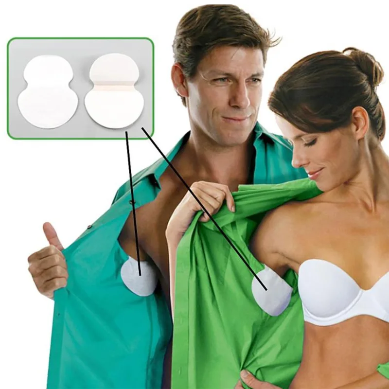 1 Pair Armpits Sweat Pads for Underarm Gasket From Sweat Absorbing Pads for Armpits Linings Disposable Anti Sweat Stickers