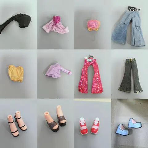 Doll Clothes Monster High School Baby Clothes Pants Tops Shoes Replacement Bulk