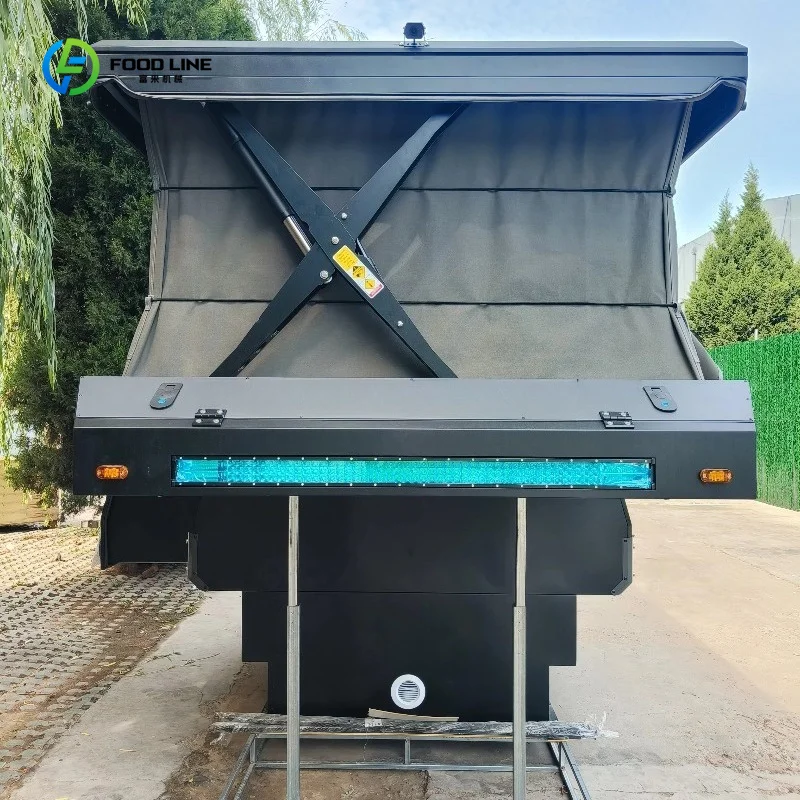 Hard Side Pop Up Truck Bed Topper Camper Short Bed Pickup Waterproof Sale Factory Direct Accept Custom