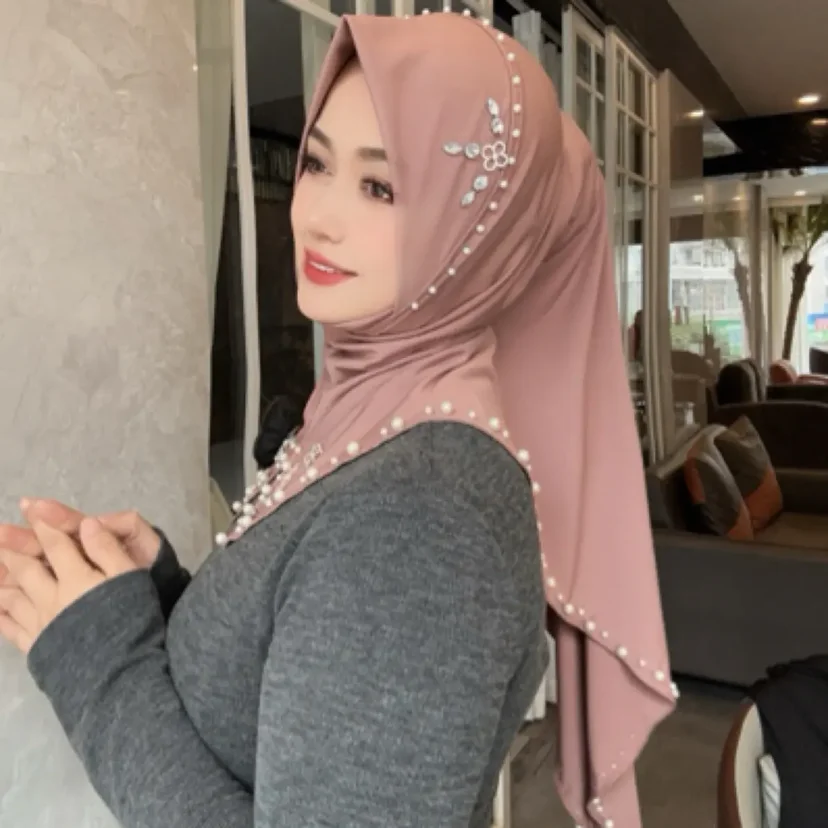 Muslim Hijabs Hat, Luxury Fashion, Dubai Hijabs