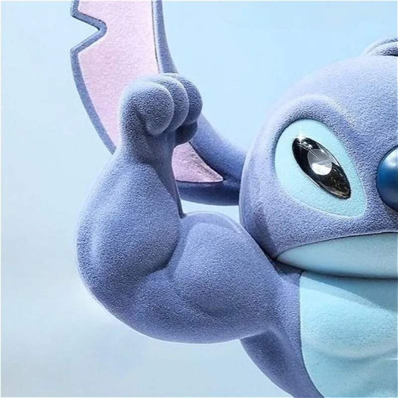 Disney 20 ซม.Lilo & Stitch Battle เพียงภาพของเล่นอะนิเมะ Stitch ตุ๊กตารูปเดสก์ท็อปเครื่องประดับการ์ตูน Kawaii ของเล่นของขวัญ