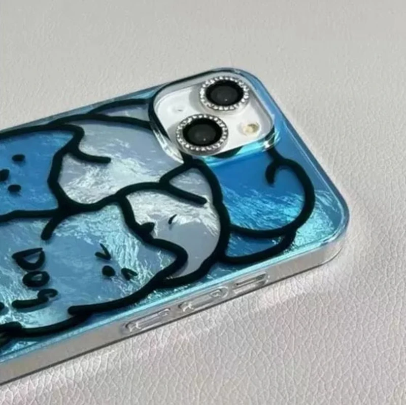 حافظة هاتف للزوجين على شكل قطة كرتونية لطيفة لهاتف Honor Magic7 6 200 400 Lite Pro Smart X9c X9a X8a X8b X8c X7c غطاء Funda للفتيات