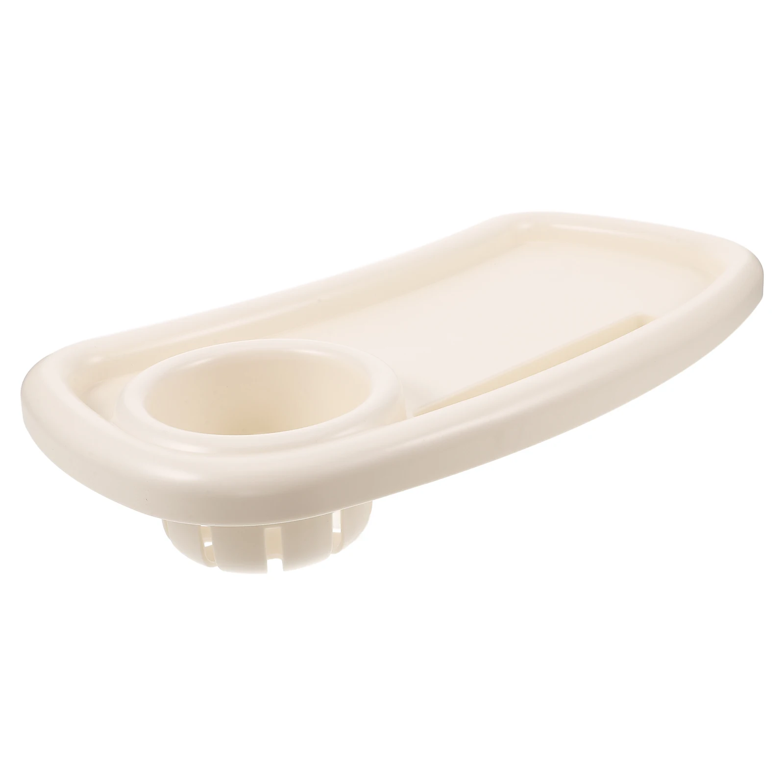 

Stroller Tray Baby Dinner Plate Kids Car Table White Snack Holder Universal Accessory Beach Chair Cup Storage