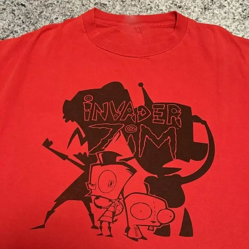 2003 Invader Zim T-Shirt Unisex Tee Funny Gift Size S-4XL ZL467