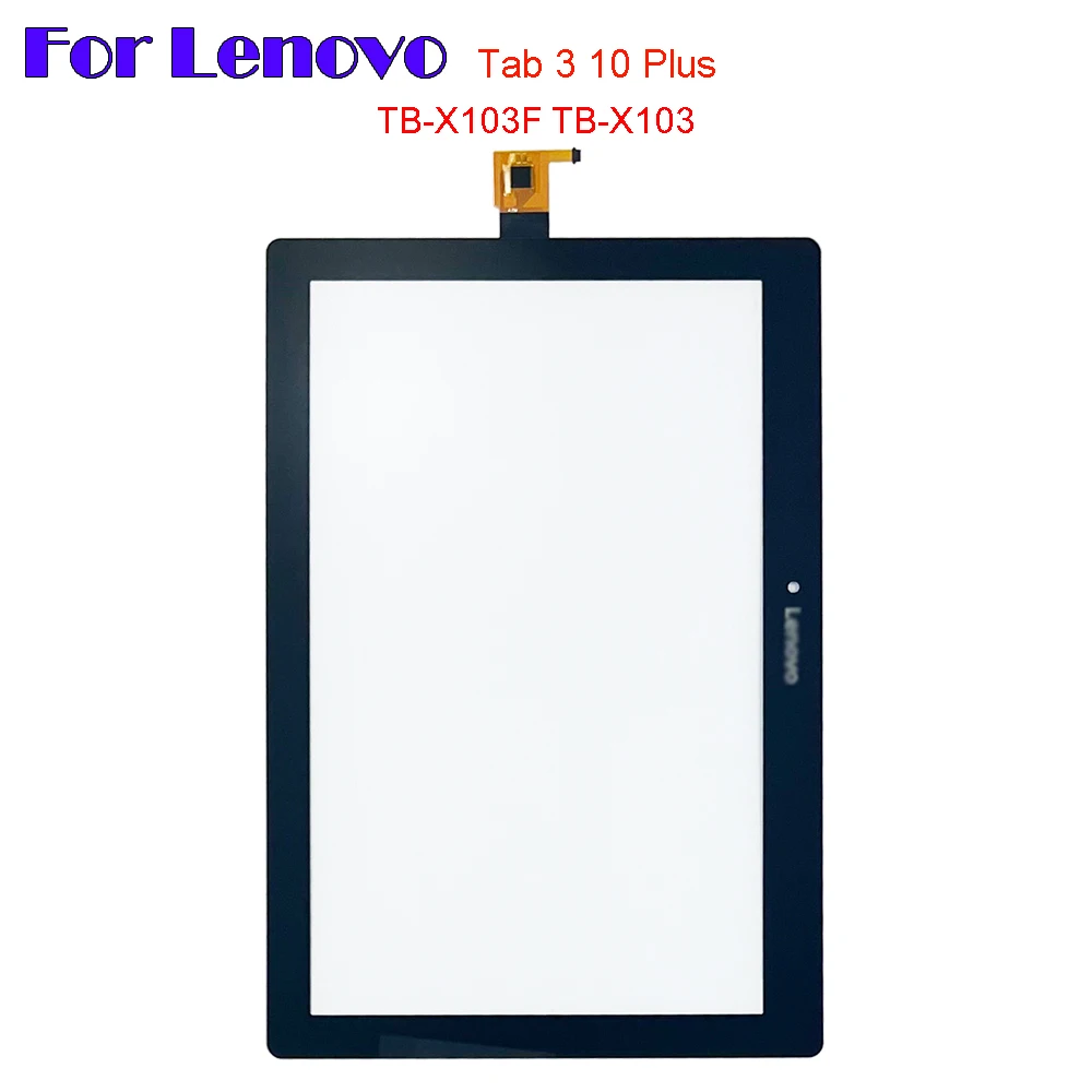 New For Lenovo Tab 3 10 Plus TB-X103F TB-X103 tablet TB X103F TB X103 Touch Screen + OCA LCD Front Glass Panel Replacement