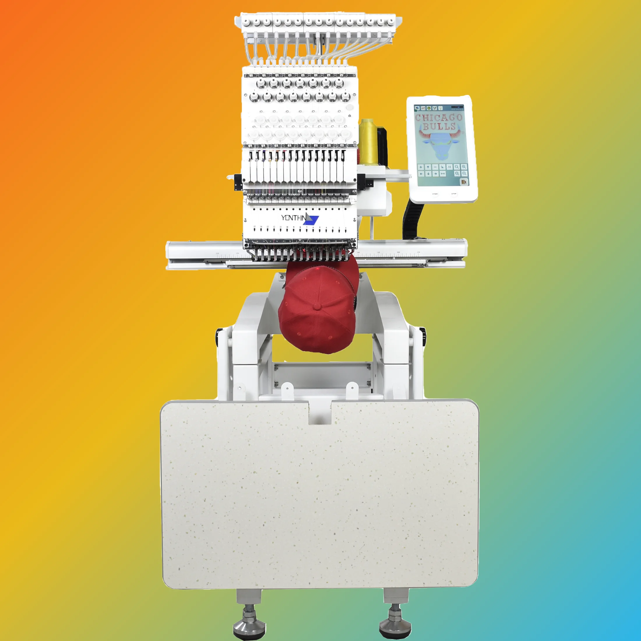 For One Head Computerized Embroidery Machine 1200 RPM Multifunctional New Condition Cap/Tshirt Home Use Pump Core Component