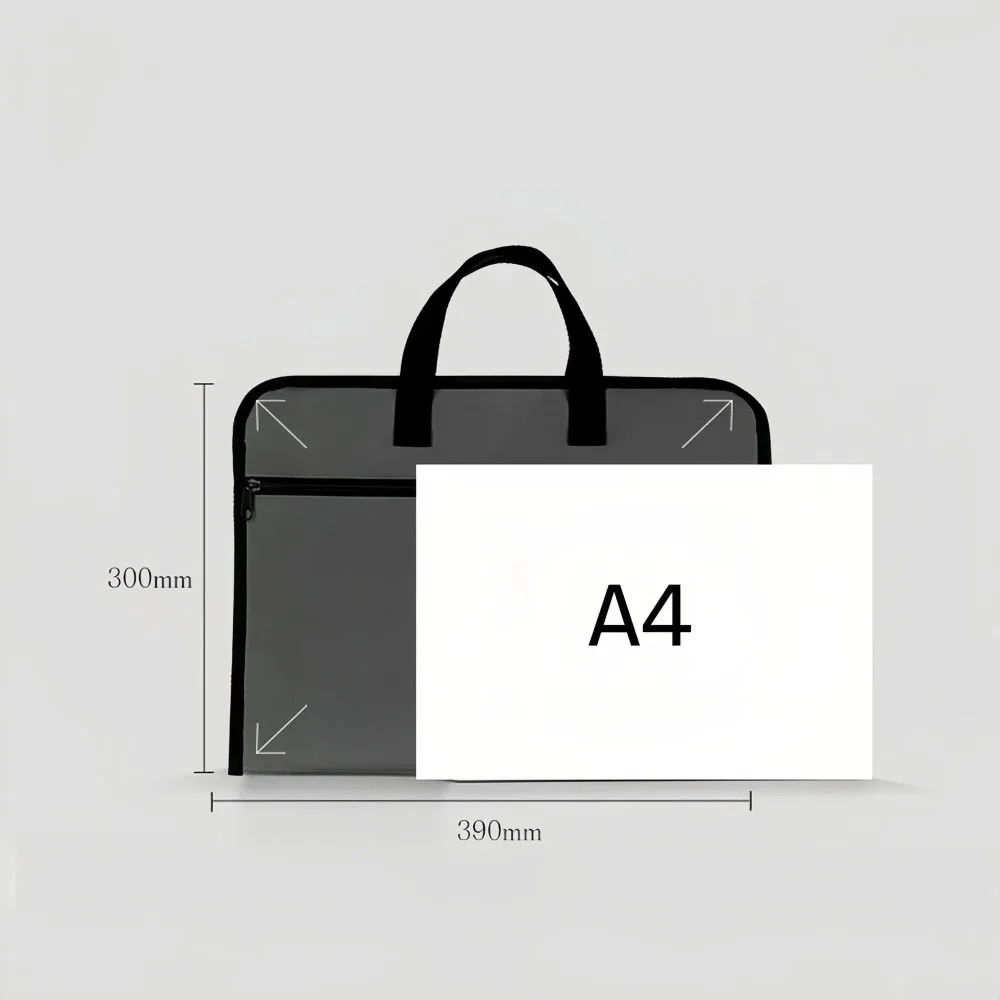 المهنية أكسفورد القماش حقيبة كمبيوتر محمول حقيبة نمط متعدد جيب حقيبة ملفات بلون الاجتماعات حقيبة الأعمال