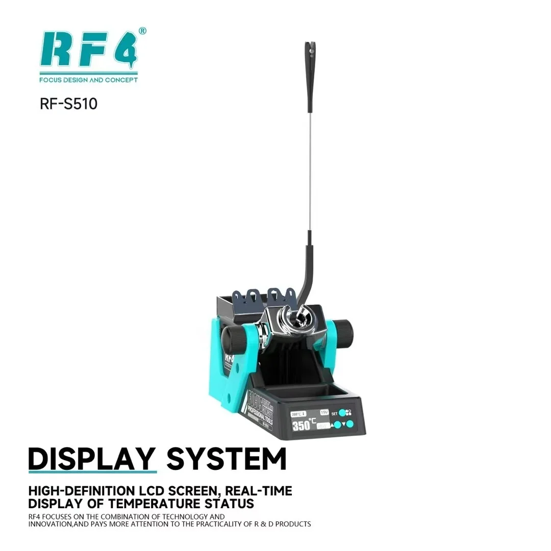 Intelligent Soldering Station Type-C PD Fast Charging, HD LCD Screen, Real-time Display Of Temperature Status RF-S510
