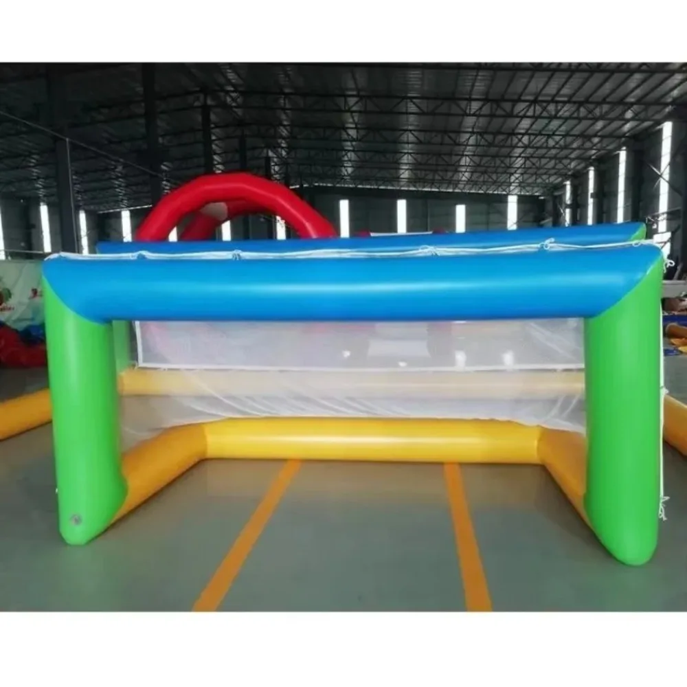 Floating sports games inflatable water polo court water polo game field for sale view 2