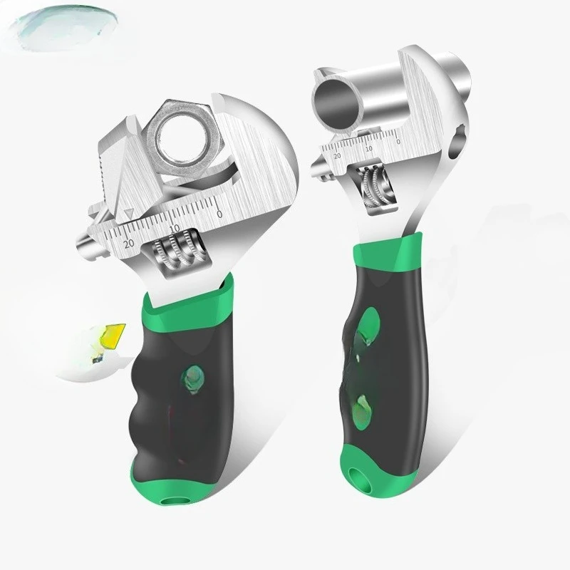 

Short handle movable wrench Multifunctional 6 inch 8 inch pipe pliers Large opening live wrench